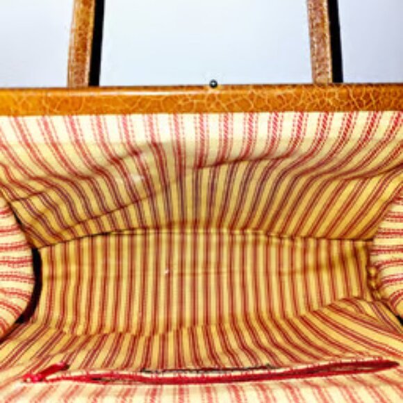 Isabella Fiore Handbag Purse Satchel Beautiful Bing & Beadwork Rock & Love BaG - Picture 5 of 6